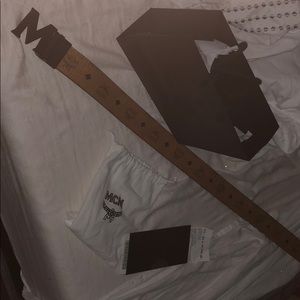 MCM Belt Brand New with original receipt and bag.